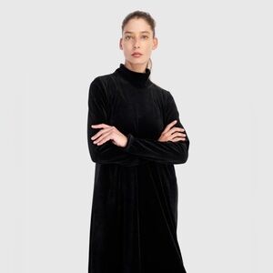 Urban Outfitters Velvet Turtleneck Dress